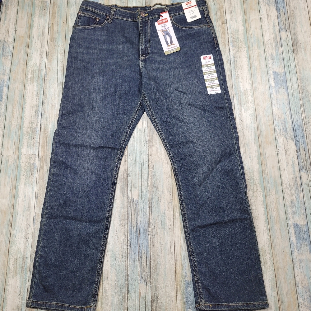 Wrangler Classic Blue Denim Jeans